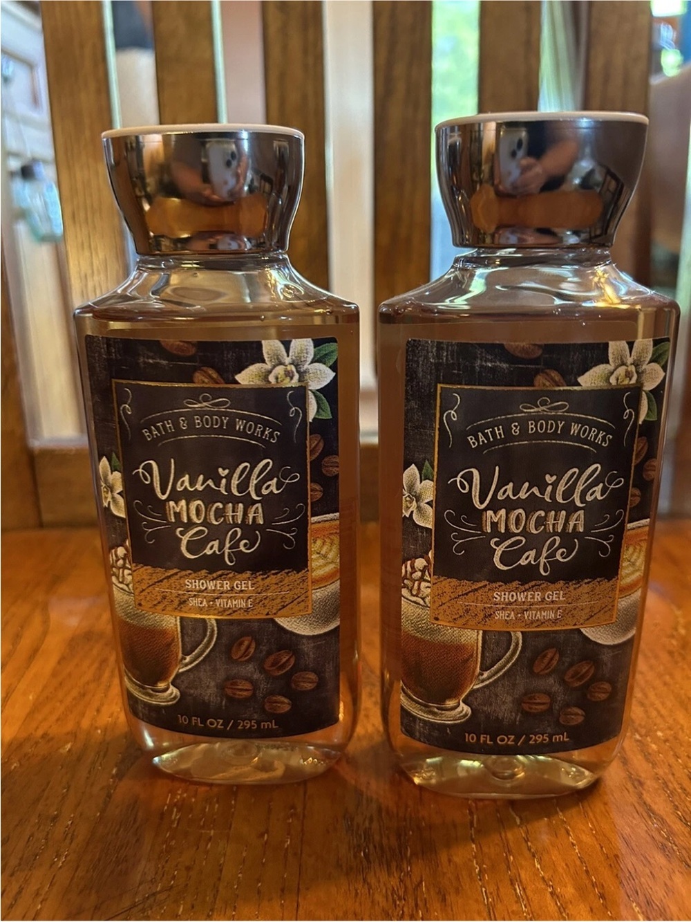Bath & Body Works Vanilla Mocha Café Shower Gel 10oz Lot of 2